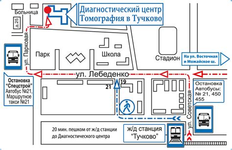 Адрес и схема проезда к Одинмед Тучково