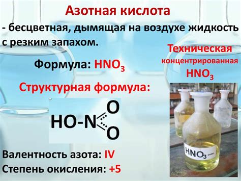 Азотная кислота и оксиды металлов: применение в современных технологиях и проблемы