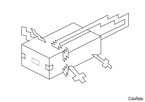 Аксолотль в майнкрафт: выбор раскраски и ее плюсы