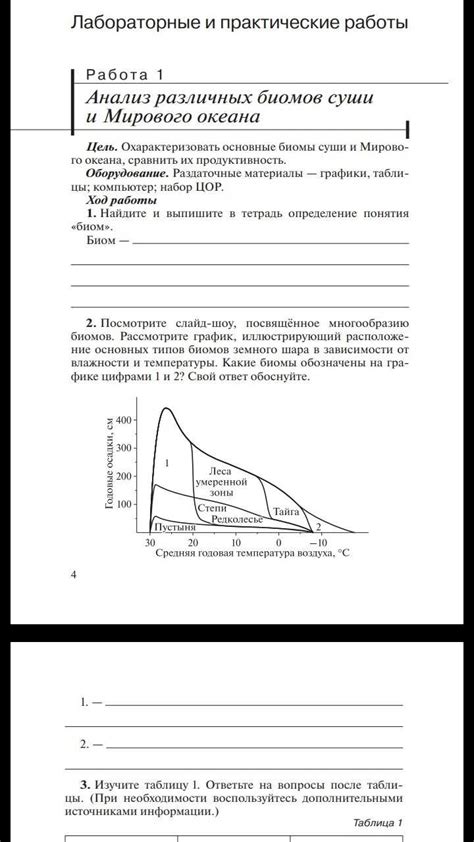 Анализ подземных биомов