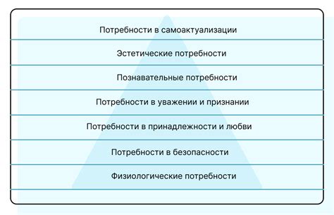 Анализ потребностей и предпочтений