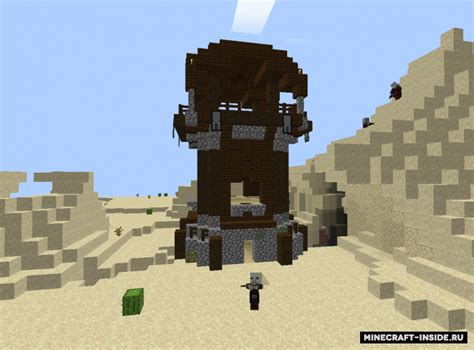 Башня разбойников в Minecraft: основные характеристики и внешний вид