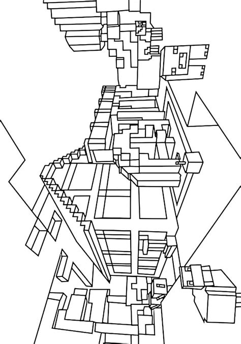 Бесплатные раскраски Майнкрафт для детей
