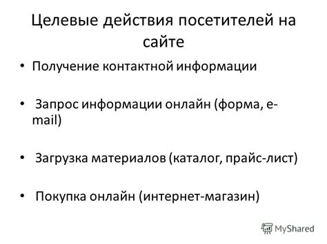 Важность наличия контактной информации на сайте