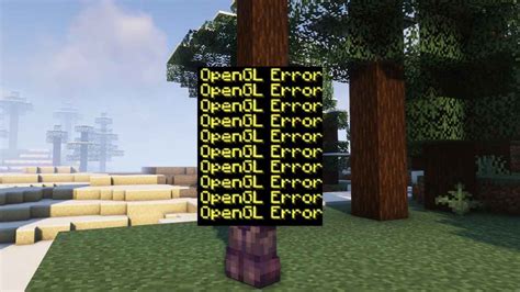 Важность OpenGL для производительности Minecraft