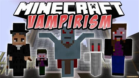 Вампиризм в Minecraft: мод vampirism