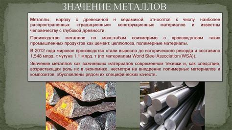 Вводная информация о металлах и их структурах