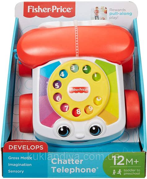 Великолепные характеристики телефона-каталки Fisher Price