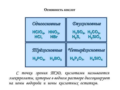 Взаимодействие оснований и кислот: образование солей и вода