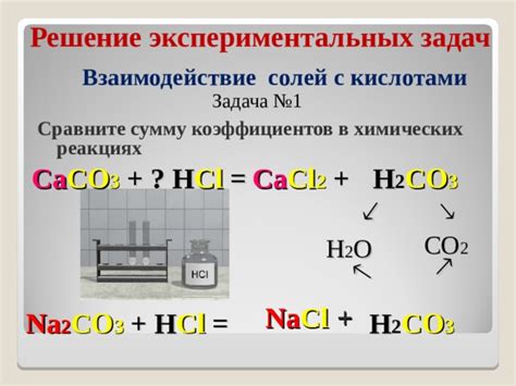 Взаимодействие солей с щелочами