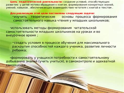 Взаимодействие с книгой