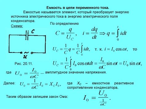 Влияние индуктивности на цепи переменного тока