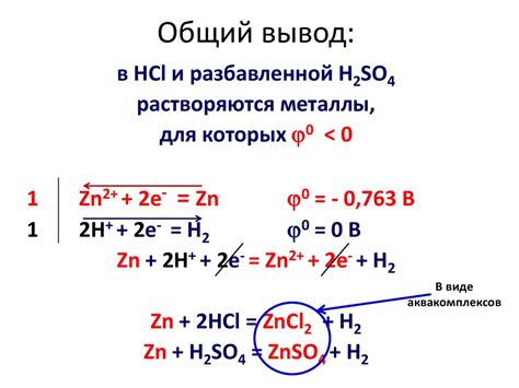 Влияние минералов на химическую активность металлов