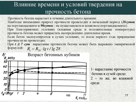 Влияние на прочность