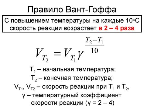 Влияние температуры на скорость взаимодействия металла с кислотой