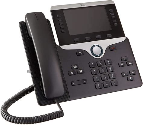 Внешний вид и дизайн телефона Cisco IP Phone 8851