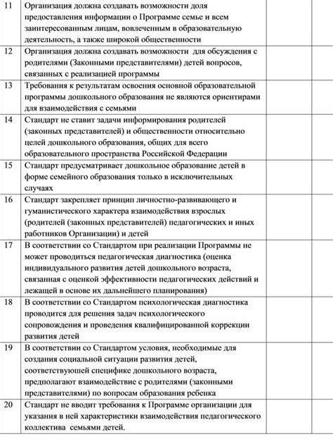 Возможности предоставления информации