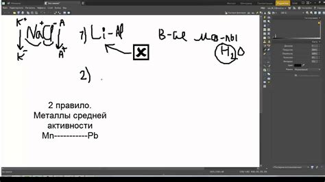 Восстановление катионов металла на катоде