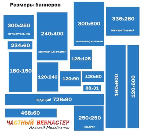 Выберите цвет и размер баннера