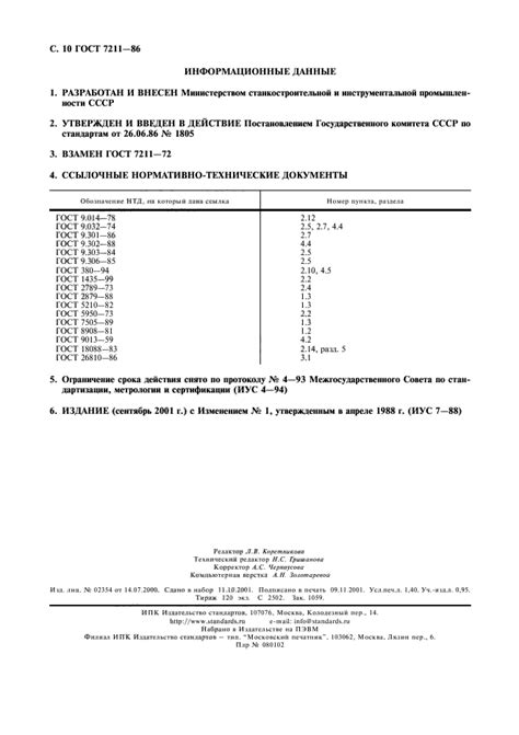 ГОСТ 7211-86: требования к слесарным зубилам