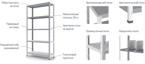 Габариты стеллажа: 90х172х30 см