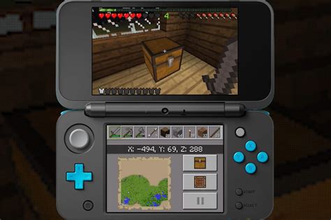 Геймплей и возможности Minecraft на Nintendo 3DS