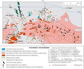 Геологические особенности месторождений меди