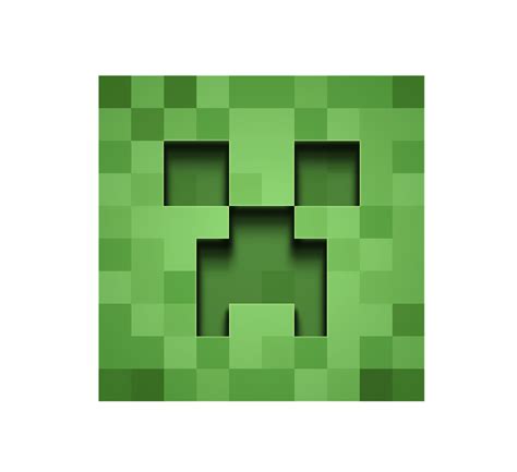 Голова крипера Minecraft PNG