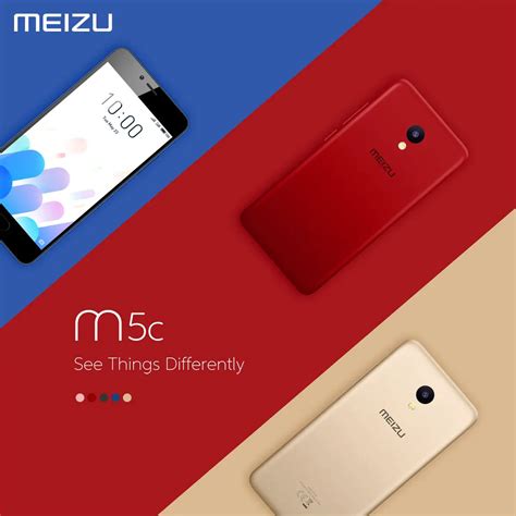 Дизайн Meizu M5C