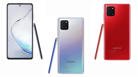 Дизайн Samsung Note 10 Lite: элегантность и комфорт использования