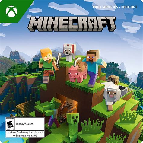 Загрузите Minecraft на Xbox