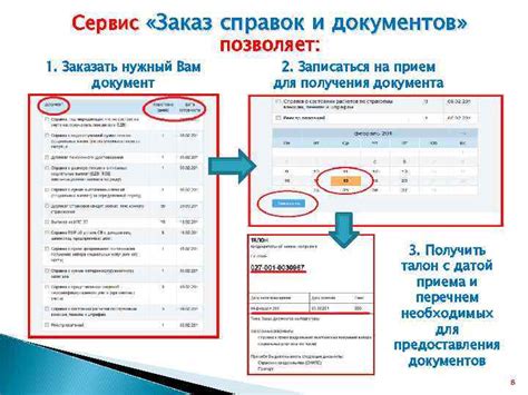 Заказ справок и документов через телефон