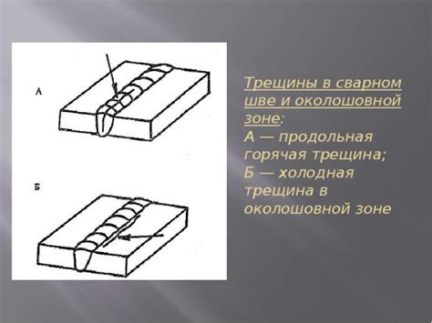 Закономерности образования трещин на металле