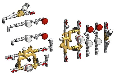 Запорная арматура Valtec: преимущества семейства Revit