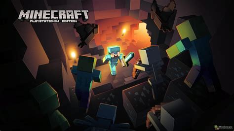 Запуск игры Minecraft на PS4