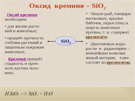 Значение оксидов для нашей повседневной жизни