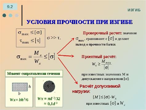 Значение предела прочности