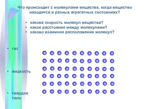 Изменение агрегатного состояния металлов при разных условиях