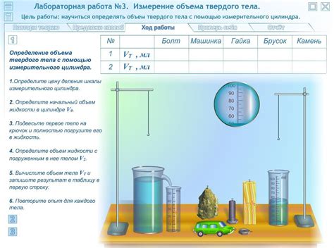 Измерение плотности материала