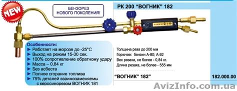 Инструкция по сборке газового резака