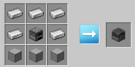Инструкция по созданию печи для переплавки руды в Майнкрафт