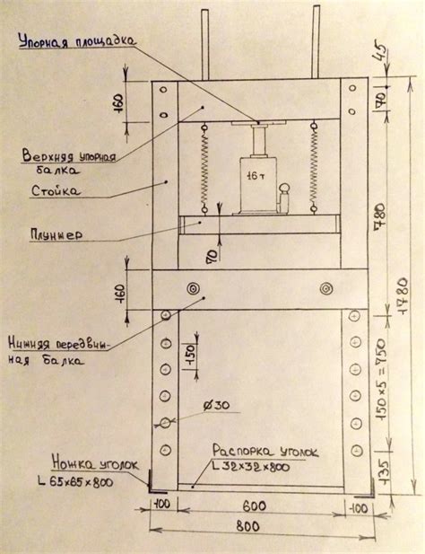 Инструменты для изготовления пресса