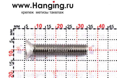 Информационная статья о винте М6х30 из нержавеющей стали