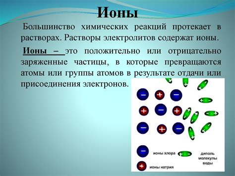 Ионные реакции между металлами