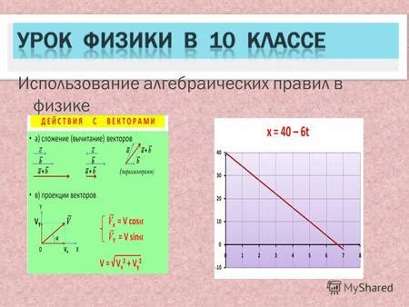 Использование правил пропорций