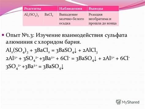 Использование сульфата алюминия