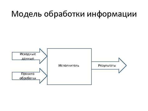 Исходные данные и их важность