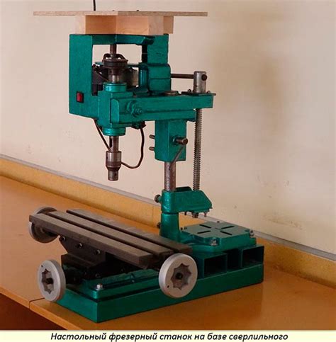Какими техническими характеристиками должен обладать сверлильно-фрезерный станок своими руками?