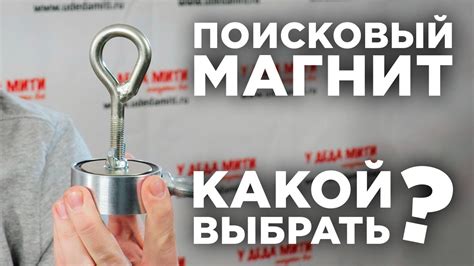 Как выбрать подходящий поисковый магнит