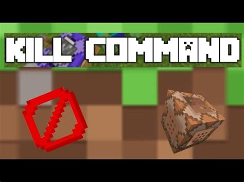 Как использовать команду /kill в Minecraft